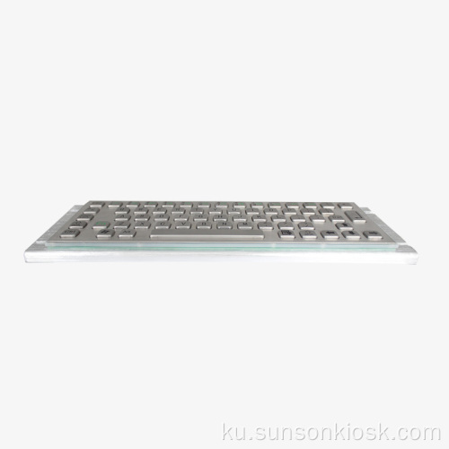 Keyboard û ckopa Birê ya Braille Metal